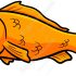 Orange Fish Clipart